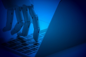 Chat Bots Roboterhand